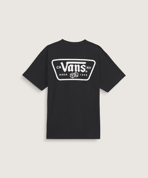 VANS(バンズ)の「ニューパッチ Tシャツ / Knu Patch SS Tee Black VN000WU8BLK1(Tシャツ/カットソー・メンズ・ブラック・LARGE/MEDIUM/X-LARGE/XX-LARGE/SMALL)」の3枚目の写真