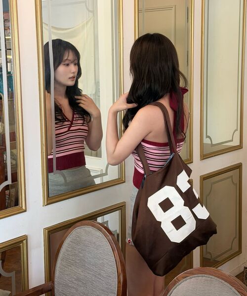 LARTIGENT(ラーティゼン)の「L24 KNIT HALTER TOP(BLUE)(Tシャツ/カットソー・レディース・その他・FREE)」の16枚目の写真