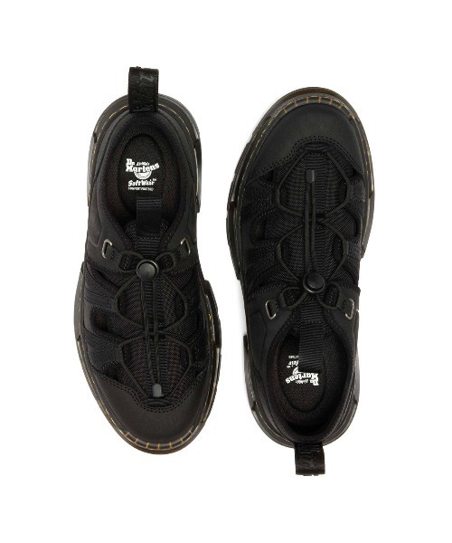 Dr. Martens（ドクターマーチン）の「Dr. MARTENS WAYFINDER OPEN LOW 3 TIE SHOES（ドクターマーチン ウェイファインダー オープン ロー 3 タイ シューズ）（スニーカー・メンズ・ブラック・25cm/23cm/29cm/28cm/27cm/26cm）」の7枚目の写真