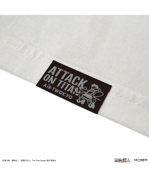 AIR TWOKYO(エアトゥーキョー)の「TVアニメ『進撃の巨人』 シーンイラストTシャツ 5(エレンの家ぇぇがぁぁぁぁ)(Tシャツ/カットソー・レディース・グレー系その他・LARGE/MEDIUM/SMALL/XX-LARGE/X-LARGE)」の6枚目の写真