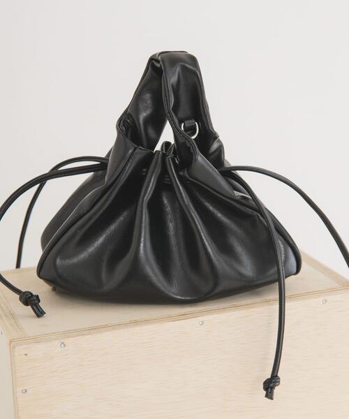 巾着ワンハンドルミニBAG（ハンドバッグ）｜KBF（ケイビーエフ）の