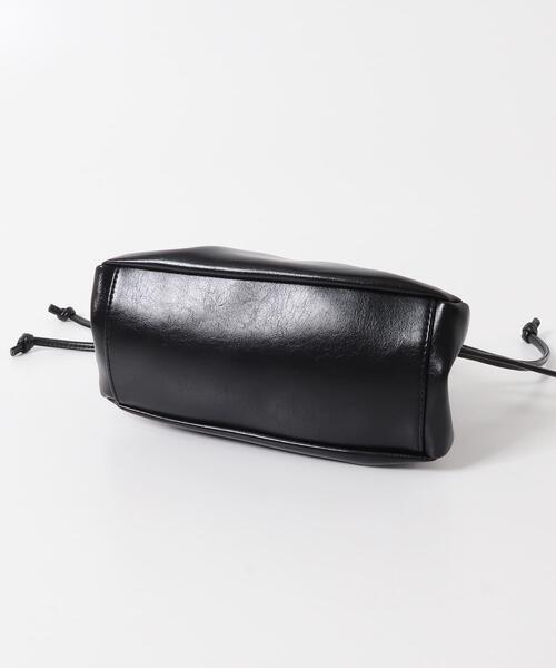 KBF(ケイビーエフ)の「巾着ワンハンドルミニBAG(ハンドバッグ・レディース・ブラック/ブラウン・ONE)」の12枚目の写真