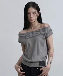 ◇ASYOUARE◇ブランド直輸入正規品/ドルマンルーズクロップTシャツ DOLMAN LOOSE CROP T-SHIRTS