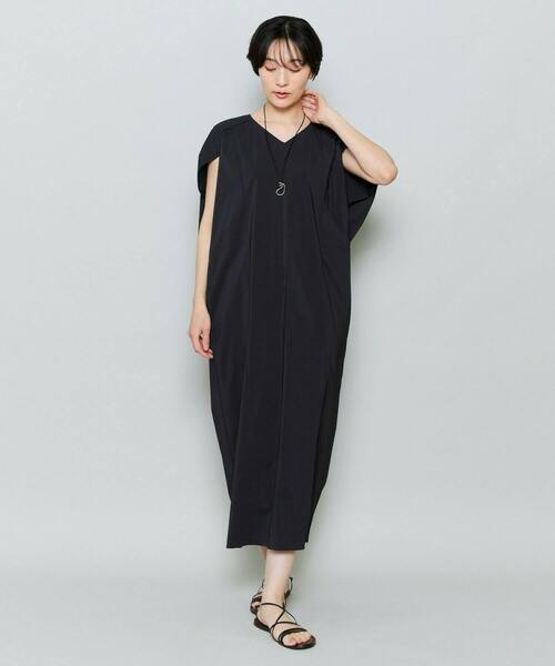 MOGA(モガ)の「2WAYタフタコクーンワンピース(ワンピース・レディース・スミクロ/ネイビー・2)」の18枚目の写真