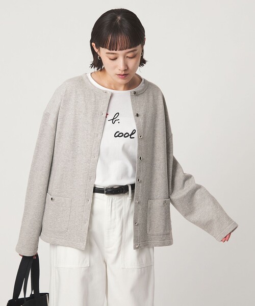 To b. by agnes b.コラボ＞オーバーサイズ カーディガン（カーディガン