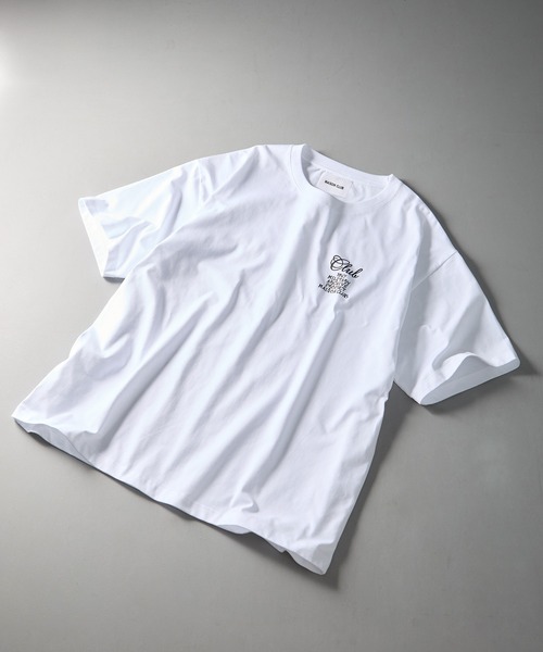 MAISON CLUB(メゾンクラブ)の「【MAISON CLUB】90's Archive Revival Logo Tee / 90年代復刻アーカイヴロゴTシャツ(Tシャツ/カットソー・メンズ・ホワイト/ブラック/ブラウン・M/L)」の5枚目の写真