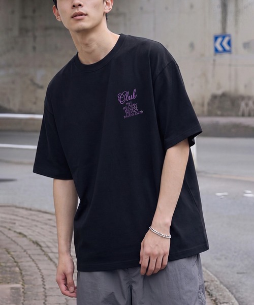 MAISON CLUB(メゾンクラブ)の「【MAISON CLUB】90's Archive Revival Logo Tee / 90年代復刻アーカイヴロゴTシャツ(Tシャツ/カットソー・メンズ・ホワイト/ブラック/ブラウン・M/L)」の9枚目の写真
