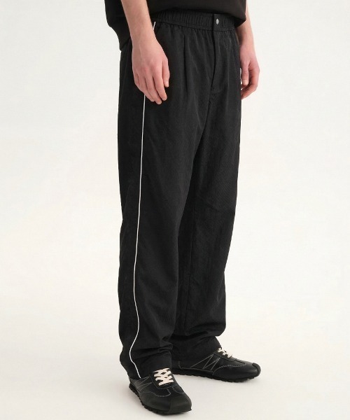 MODE COMMUTER(モードコミューター)の「Dry-Touch Diamond-Stitched Wide Pants(その他パンツ・メンズ・ブラック・SMALL/MEDIUM/LARGE)」の13枚目の写真