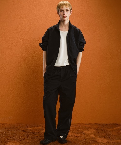 MODE COMMUTER(モードコミューター)の「Dry-Touch Diamond-Stitched Wide Pants(その他パンツ・メンズ・ブラック・SMALL/MEDIUM/LARGE)」の15枚目の写真