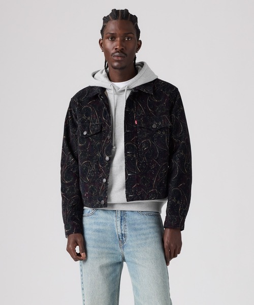 Levi's（リーバイス）の「Levi's/リーバイス エンバーカデロ ステーションジャケット（デニムジャケット・メンズ・ブラック・S/M/L/XL）」の2枚目の写真