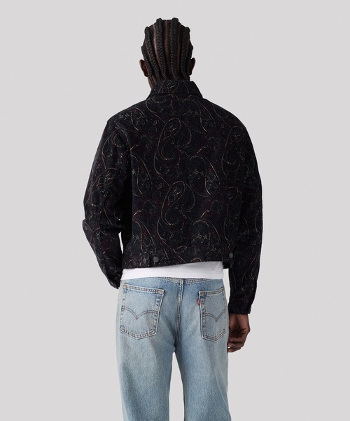Levi's（リーバイス）の「Levi's/リーバイス エンバーカデロ ステーションジャケット（デニムジャケット・メンズ・ブラック・S/M/L/XL）」の3枚目の写真