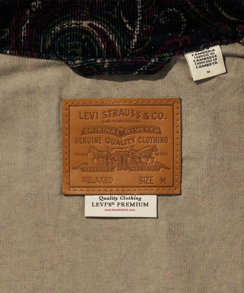 Levi's（リーバイス）の「Levi's/リーバイス エンバーカデロ ステーションジャケット（デニムジャケット・メンズ・ブラック・S/M/L/XL）」の10枚目の写真