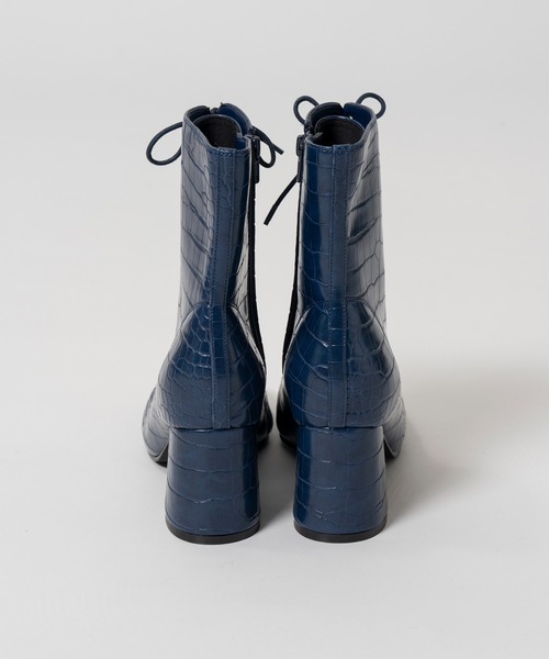MAISON SPECIAL(メゾンスペシャル)の「Lace-Up Short Boots/レースアップショートブーツ(ブーツ・レディース・ブラック/ブルー/ブラウン・36/37/38)」の6枚目の写真