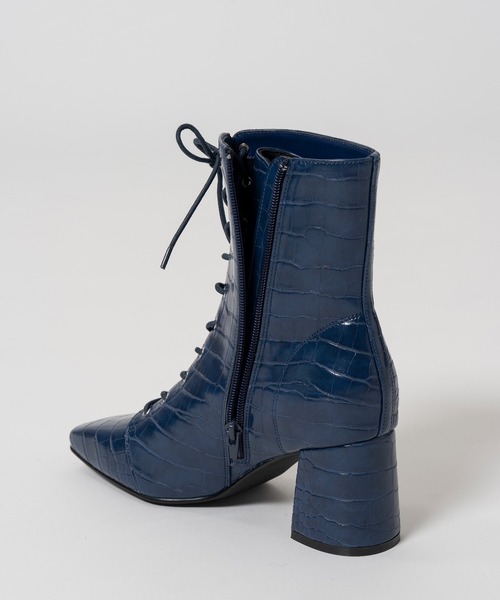 MAISON SPECIAL(メゾンスペシャル)の「Lace-Up Short Boots/レースアップショートブーツ(ブーツ・レディース・ブラック/ブルー/ブラウン・36/37/38)」の7枚目の写真