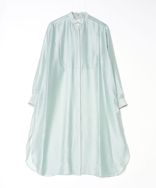 EFFE BEAMS(エッフェビームス)の「E シアーロング SHT(ワンピース・レディース・ミント/オフホワイト・ONE SIZE)」の2枚目の写真