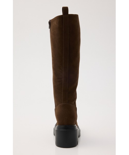 SLY(スライ)の「【美脚チートブーツ】SQUARE TOE KNEE BOOTS スクエアトゥニーブーツ 秋服 冬服(ブーツ・レディース・ブラウン/ブラック・SMALL/MEDIUM/LARGE)」の14枚目の写真
