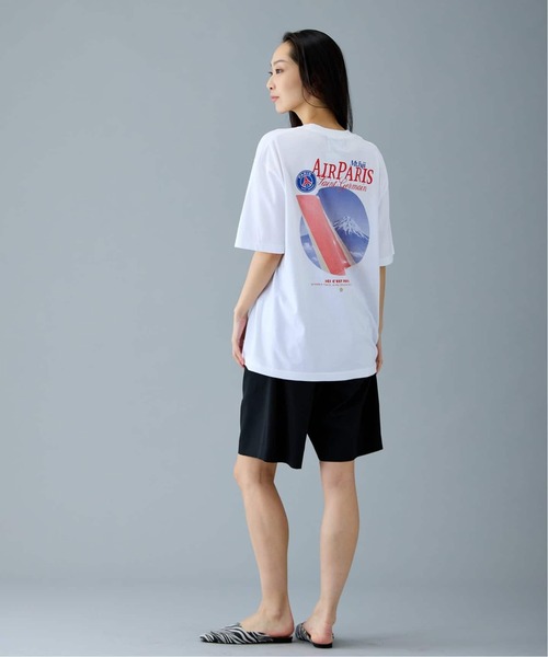 PARIS SAINT-GERMAIN(パリサンジェルマン)の「《追加》【Paris Saint-Germain / パリ・サン=ジェルマン】ICP TOKYO TEE Air Paris(Tシャツ/カットソー・メンズ・ホワイト/ネイビー・MEDIUM/X-LARGE/LARGE)」の6枚目の写真