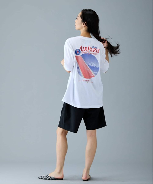 PARIS SAINT-GERMAIN(パリサンジェルマン)の「《追加》【Paris Saint-Germain / パリ・サン=ジェルマン】ICP TOKYO TEE Air Paris(Tシャツ/カットソー・メンズ・ホワイト/ネイビー・MEDIUM/X-LARGE/LARGE)」の9枚目の写真