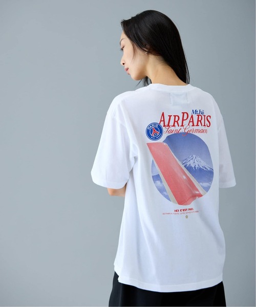 PARIS SAINT-GERMAIN(パリサンジェルマン)の「《追加》【Paris Saint-Germain / パリ・サン=ジェルマン】ICP TOKYO TEE Air Paris(Tシャツ/カットソー・メンズ・ホワイト/ネイビー・MEDIUM/X-LARGE/LARGE)」の13枚目の写真
