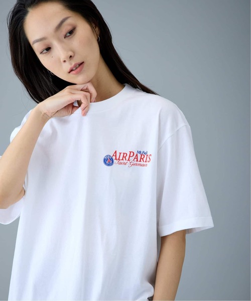 PARIS SAINT-GERMAIN(パリサンジェルマン)の「《追加》【Paris Saint-Germain / パリ・サン=ジェルマン】ICP TOKYO TEE Air Paris(Tシャツ/カットソー・メンズ・ホワイト/ネイビー・MEDIUM/X-LARGE/LARGE)」の14枚目の写真