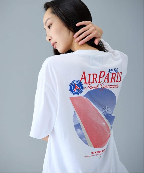 PARIS SAINT-GERMAIN(パリサンジェルマン)の「《追加》【Paris Saint-Germain / パリ・サン=ジェルマン】ICP TOKYO TEE Air Paris(Tシャツ/カットソー・メンズ・ホワイト/ネイビー・MEDIUM/X-LARGE/LARGE)」の17枚目の写真