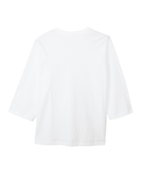 Champion（チャンピオン）の「【Champion/チャンピオン】メンズ ベーシック 3/4ラグランスリーブTシャツ（Tシャツ/カットソー・メンズ・ブラック/ホワイト/ホワイト×ブラック/グレー/ホワイト系その他2・X-LARGE/LARGE/MEDIUM）」の9枚目の写真