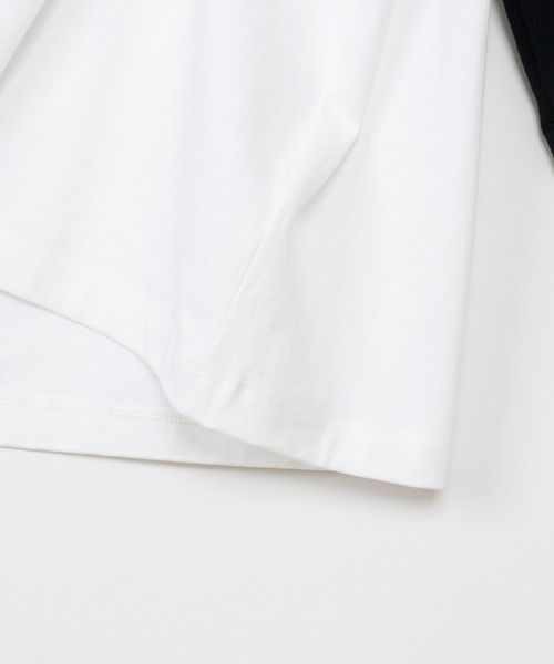 Champion（チャンピオン）の「【Champion/チャンピオン】メンズ ベーシック 3/4ラグランスリーブTシャツ（Tシャツ/カットソー・メンズ・ブラック/ホワイト/ホワイト×ブラック/グレー/ホワイト系その他2・X-LARGE/LARGE/MEDIUM）」の17枚目の写真