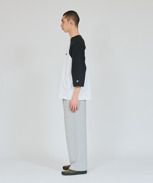 Champion（チャンピオン）の「【Champion/チャンピオン】メンズ ベーシック 3/4ラグランスリーブTシャツ（Tシャツ/カットソー・メンズ・ブラック/ホワイト/ホワイト×ブラック/グレー/ホワイト系その他2・X-LARGE/LARGE/MEDIUM）」の14枚目の写真