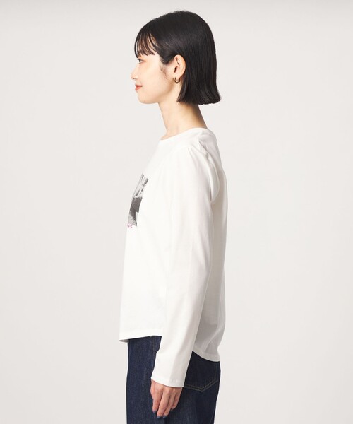 green label relaxing(グリーンレーベルリラクシング)の「ロゴ ロングスリーブ カットソー(Tシャツ/カットソー・レディース・その他1/その他2/その他3・FREE)」の5枚目の写真