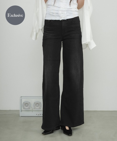 Levi's(リーバイス)の「LEVI’S EXCLUSIVE 728 HR WIDELEG(デニムパンツ・レディース・スミクロ・26/27/28/29)」の1枚目の写真
