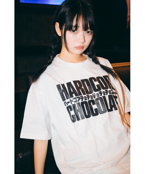 ハードコアチョコレート(ハードコアチョコレート)の「ZOZO限定 ハードコアチョチョチョチョチョコレート ファインジャージー リラックスフィットTシャツ(ホワイト)(Tシャツ/カットソー・メンズ・ホワイト・LARGE/X-LARGE)」の2枚目の写真