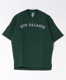 New Balance ニューバランス M O.HシグネチャーヘンリーネックT ショートスリーブ MT62V56ZNOG NOG