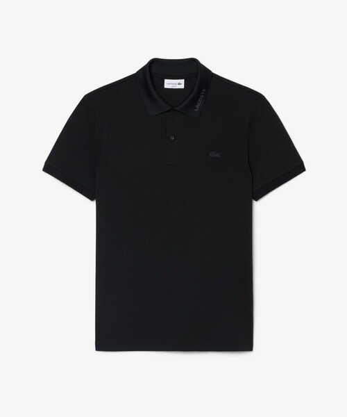 LACOSTE（ラコステ）の「ネームジャカードカラーポロシャツ（ポロシャツ・メンズ・ライトブルー/ホワイト/ブラック・2/3/4/5）」の7枚目の写真