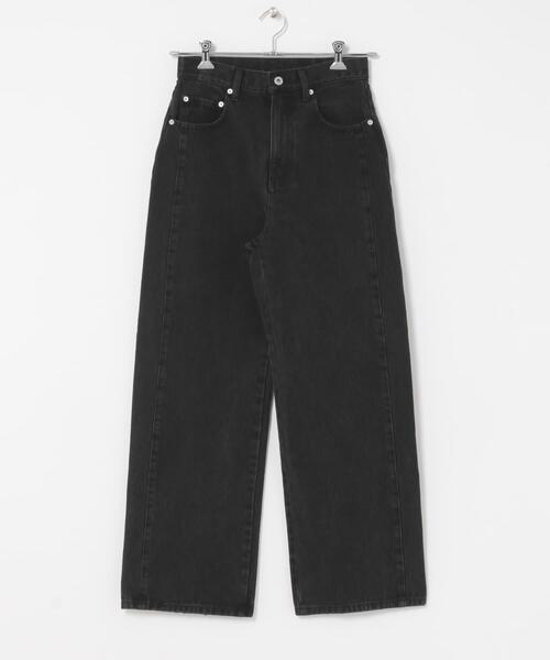 URBAN RESEARCH DOORS(アーバンリサーチドアーズ)の「High-Rise Line Denim(デニムパンツ・レディース・ブラック/ライトインディゴブルー・MEDIUM/SMALL)」の7枚目の写真