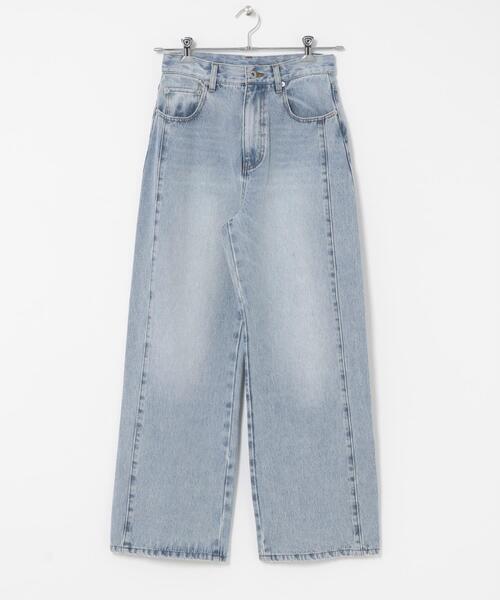 URBAN RESEARCH DOORS(アーバンリサーチドアーズ)の「High-Rise Line Denim(デニムパンツ・レディース・ブラック/ライトインディゴブルー・MEDIUM/SMALL)」の15枚目の写真
