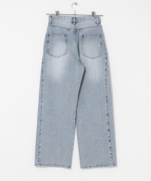 URBAN RESEARCH DOORS(アーバンリサーチドアーズ)の「High-Rise Line Denim(デニムパンツ・レディース・ブラック/ライトインディゴブルー・MEDIUM/SMALL)」の17枚目の写真
