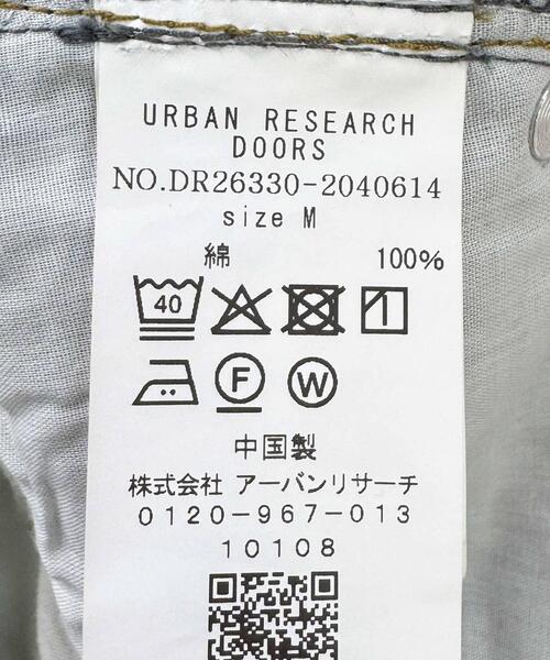 URBAN RESEARCH DOORS(アーバンリサーチドアーズ)の「High-Rise Line Denim(デニムパンツ・レディース・ブラック/ライトインディゴブルー・MEDIUM/SMALL)」の19枚目の写真