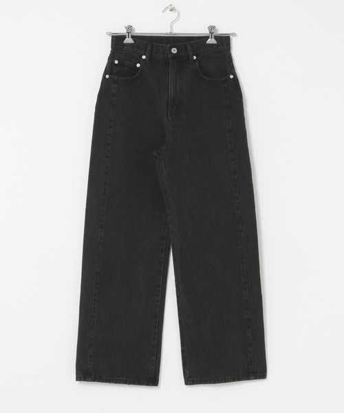 URBAN RESEARCH DOORS(アーバンリサーチドアーズ)の「High-Rise Line Denim(デニムパンツ・レディース・ブラック/ライトインディゴブルー・MEDIUM/SMALL)」の11枚目の写真