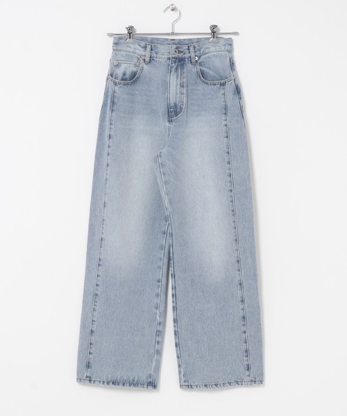 URBAN RESEARCH DOORS(アーバンリサーチドアーズ)の「High-Rise Line Denim(デニムパンツ・レディース・ブラック/ライトインディゴブルー・MEDIUM/SMALL)」の20枚目の写真