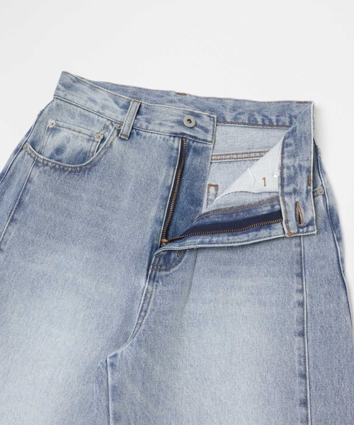 URBAN RESEARCH DOORS(アーバンリサーチドアーズ)の「High-Rise Line Denim(デニムパンツ・レディース・ブラック/ライトインディゴブルー・MEDIUM/SMALL)」の19枚目の写真