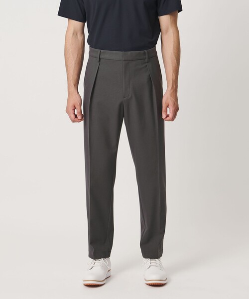 UNITED ARROWS GOLF(ユナイテッドアローズゴルフ)の「メンズ ブラッシュド 1プリーツ スラックス ストレッチ(スラックス・メンズ・グレー系/オフホワイト・XL/L/M)」の11枚目の写真