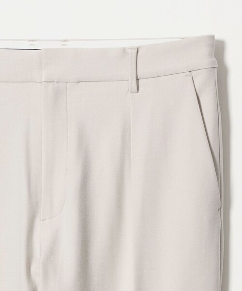 UNITED ARROWS GOLF(ユナイテッドアローズゴルフ)の「メンズ ブラッシュド 1プリーツ スラックス ストレッチ(スラックス・メンズ・グレー系/オフホワイト・XL/L/M)」の14枚目の写真