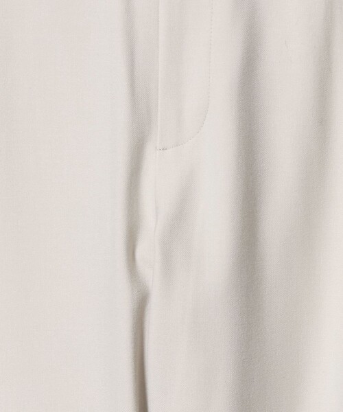 UNITED ARROWS GOLF(ユナイテッドアローズゴルフ)の「メンズ ブラッシュド 1プリーツ スラックス ストレッチ(スラックス・メンズ・グレー系/オフホワイト・XL/L/M)」の15枚目の写真