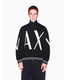 ARMANI EXCHANGE | 【A|X アルマーニ エクスチェンジ】ボールドロゴ ジップアップスウェットシャツ(スウェット)