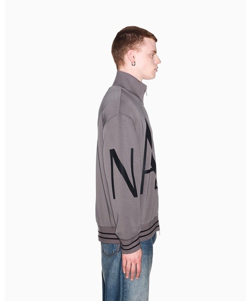 ARMANI EXCHANGE(アルマーニエクスチェンジ)の「【A|X アルマーニ エクスチェンジ】ボールドロゴ ジップアップスウェットシャツ(スウェット・メンズ・ブラック/グレイッシュベージュ・LARGE/MEDIUM/SMALL/X-LARGE/X-SMALL)」の3枚目の写真