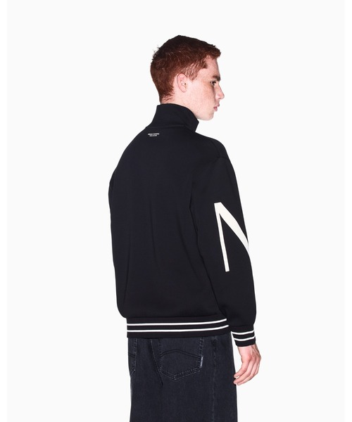 ARMANI EXCHANGE(アルマーニエクスチェンジ)の「【A|X アルマーニ エクスチェンジ】ボールドロゴ ジップアップスウェットシャツ(スウェット・メンズ・ブラック/グレイッシュベージュ・LARGE/MEDIUM/SMALL/X-LARGE/X-SMALL)」の11枚目の写真