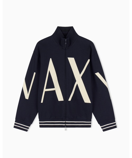 ARMANI EXCHANGE(アルマーニエクスチェンジ)の「【A|X アルマーニ エクスチェンジ】ボールドロゴ ジップアップスウェットシャツ(スウェット・メンズ・ブラック/グレイッシュベージュ・LARGE/MEDIUM/SMALL/X-LARGE/X-SMALL)」の14枚目の写真
