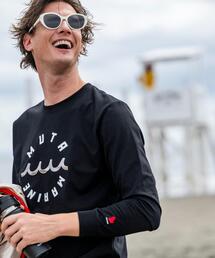 muta marine | muta MARINE/ムータ マリン/別注Circle MM Metal Wave LS(Tシャツ/カットソー)