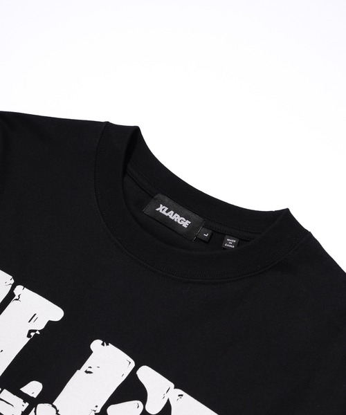 XLARGE(エクストララージ)の「XLARGE×FLEXWITME S/S TEE(Tシャツ/カットソー・メンズ・ブラック/ホワイト・S/M/L/XL)」の15枚目の写真