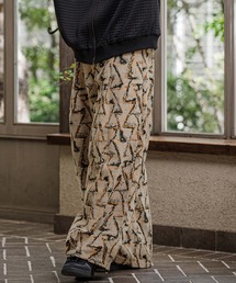 CAMBIO（カンビオ）の「mp15417- 幾何学柄ゴブランワイドパンツ（その他パンツ）」